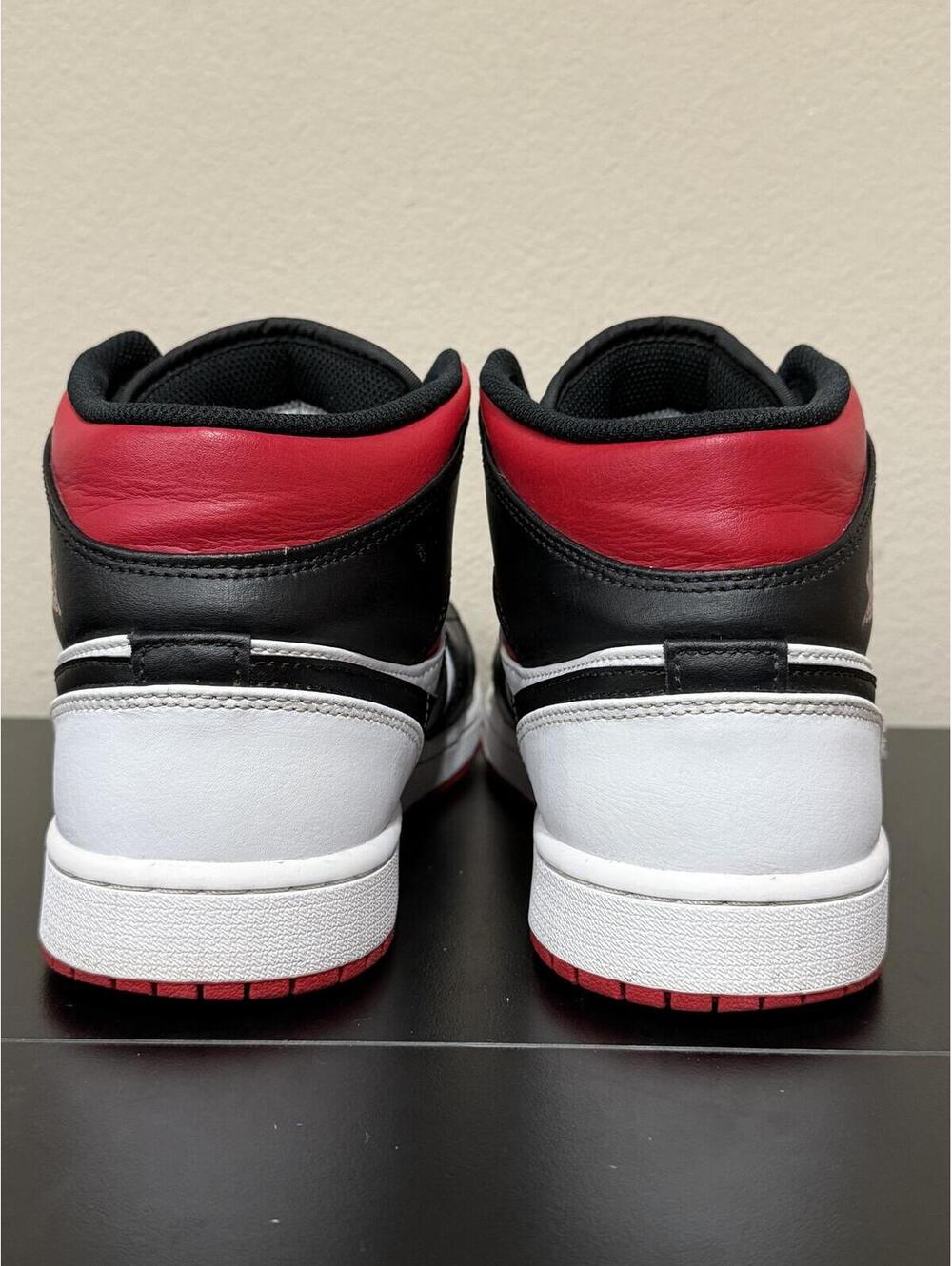 Size 11 - Air Jordan 1 Mid “Gym Red Black Toe” - Picture 5 of 6